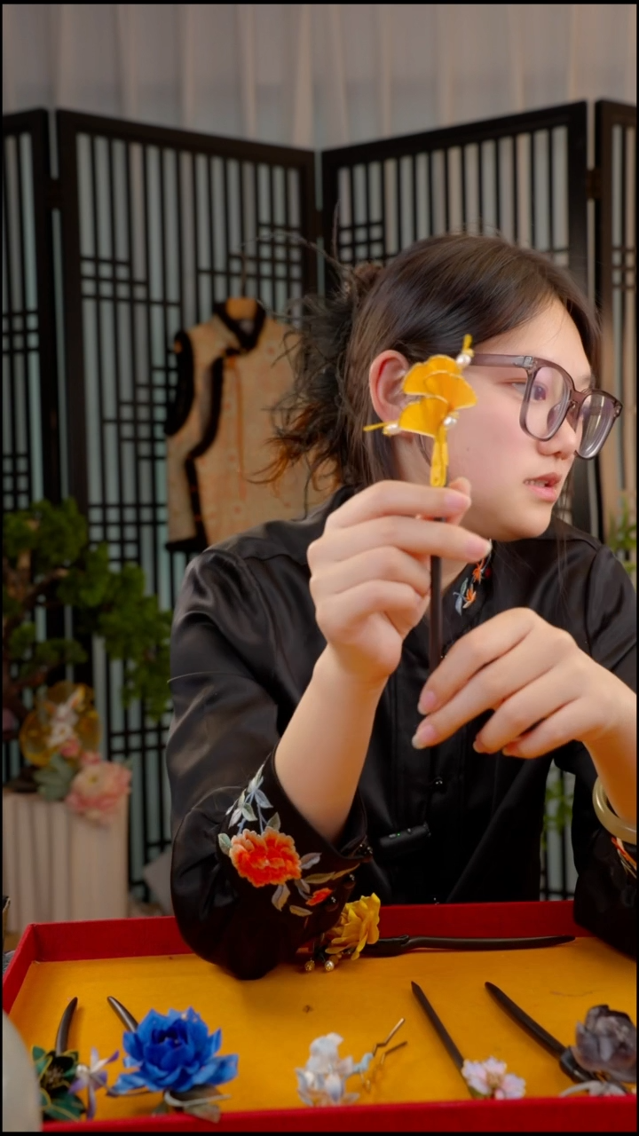 刺绣思*非遗苏绣手工饰品