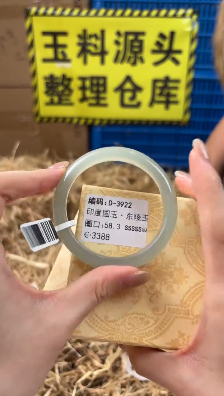 未镶嵌手镯石英质玉D-3922