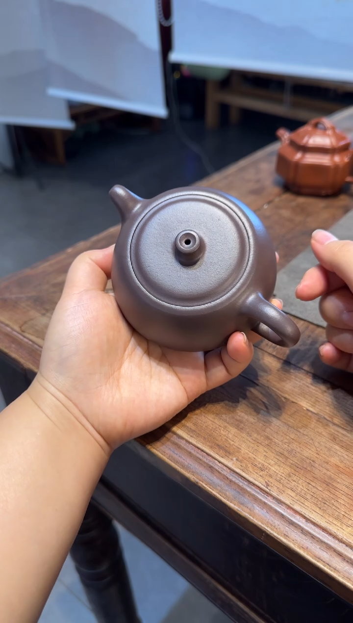 茶壶紫砂哞*牛井栏 紫砂壶