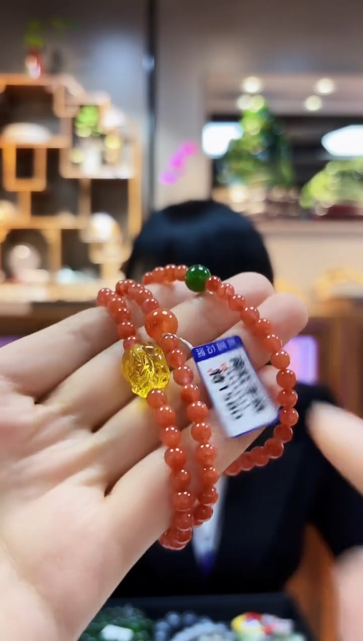【闪购商品】南红玛瑙手链未镶嵌手链