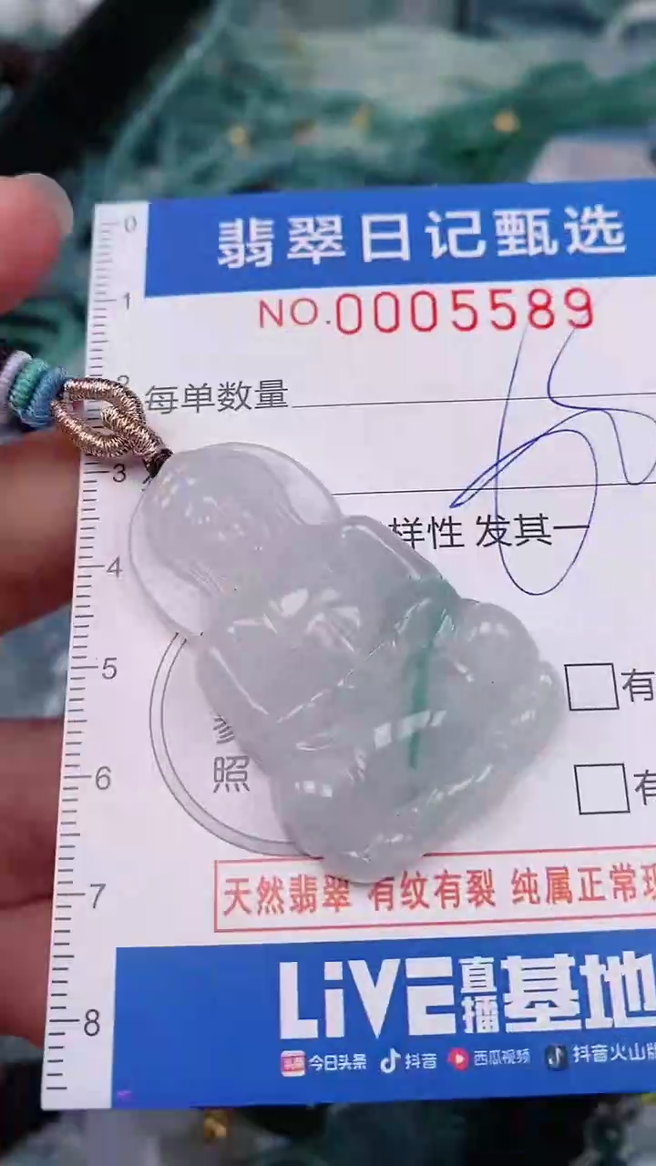 【闪购商品】翡翠颈饰未镶嵌00005589