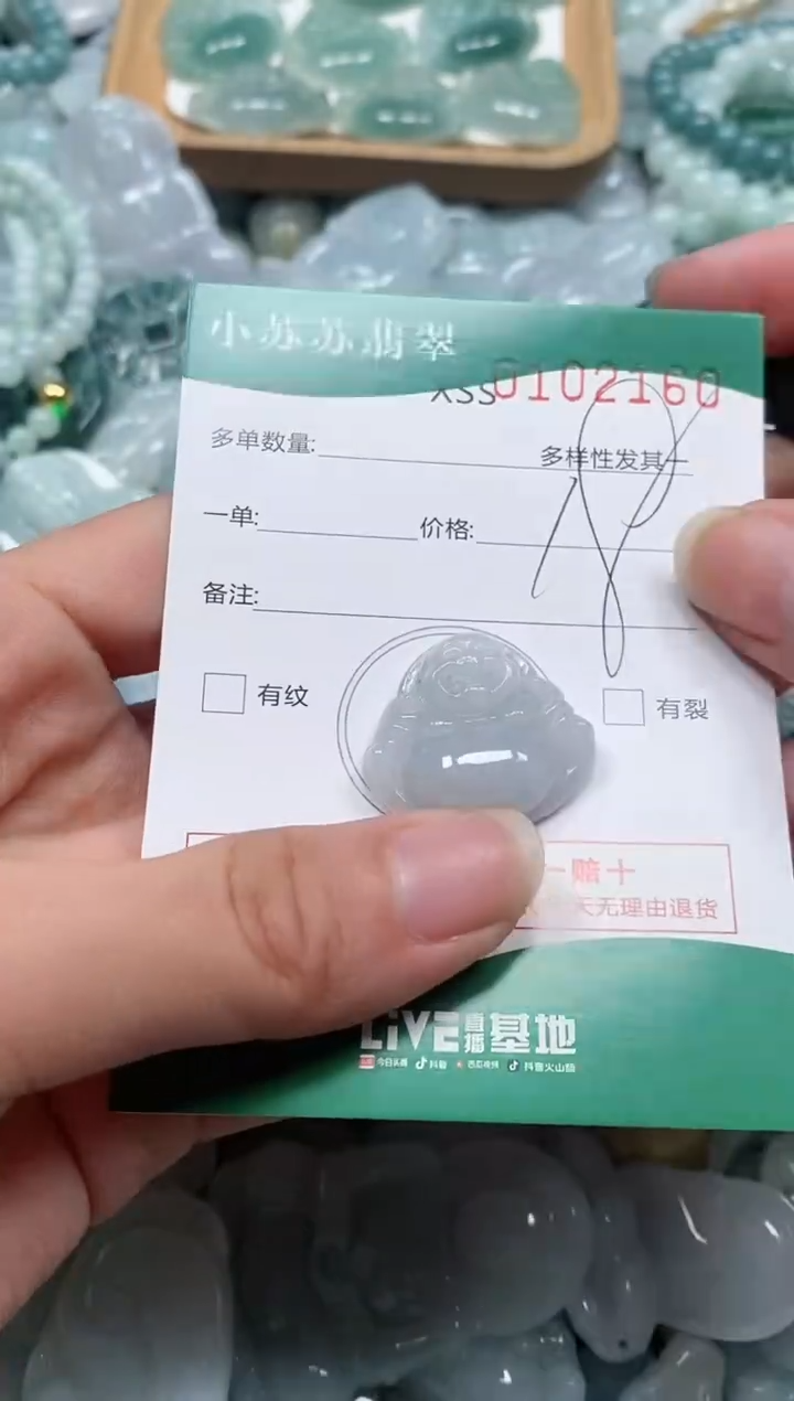 【闪购商品】翡翠颈饰未镶嵌闪购商品0102160