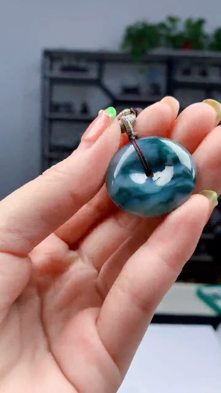 定制翡翠未镶嵌1119ry-毛货挂件20