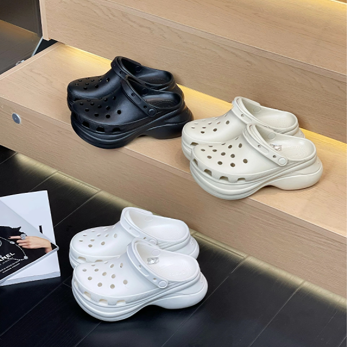 洞洞鞋鲸鱼_全新未拆封