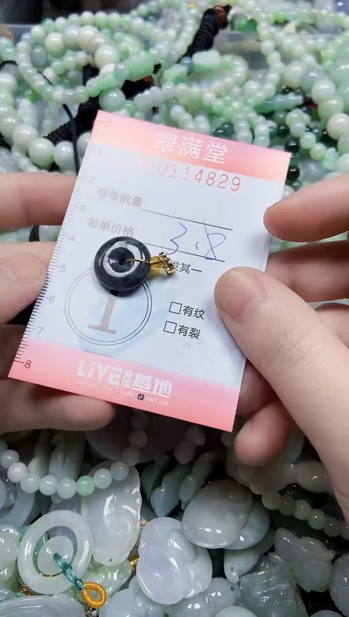 【闪购商品】翡翠颈饰未镶嵌闪购0114829