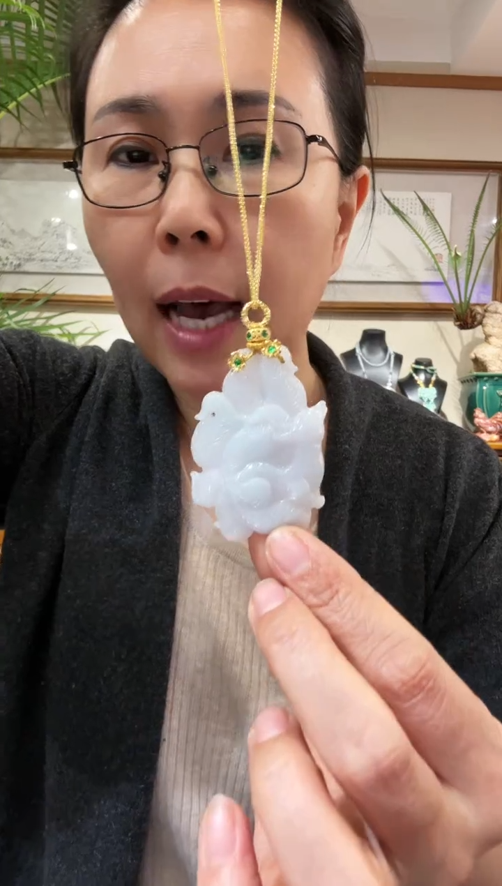 【闪购商品】翡翠颈饰未镶嵌国风