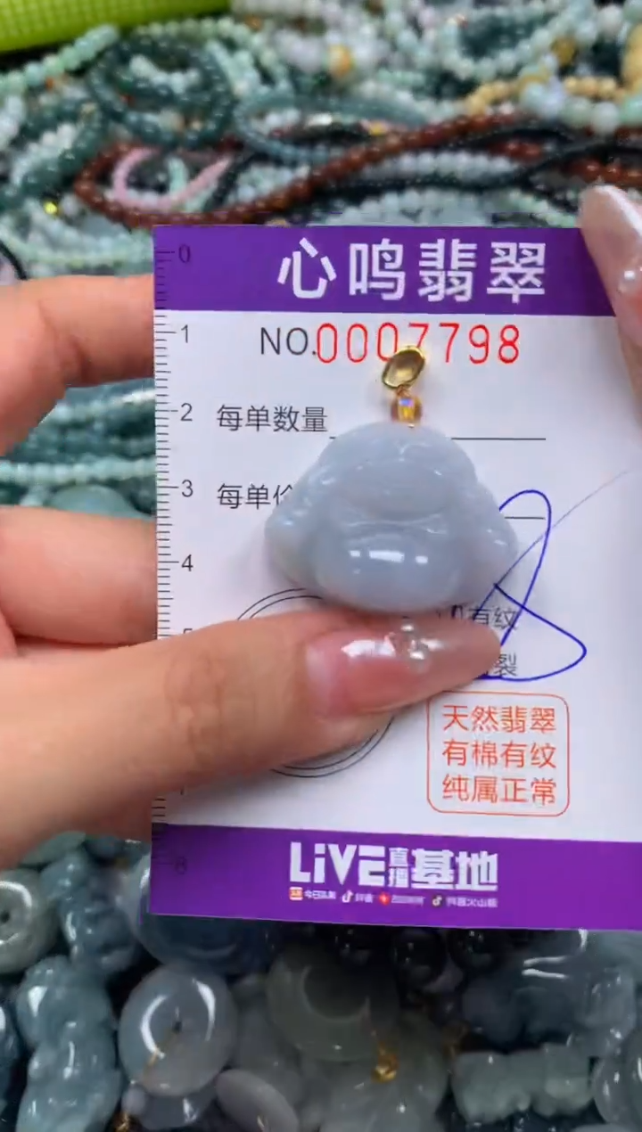 颈饰未镶嵌翡翠闪购007798