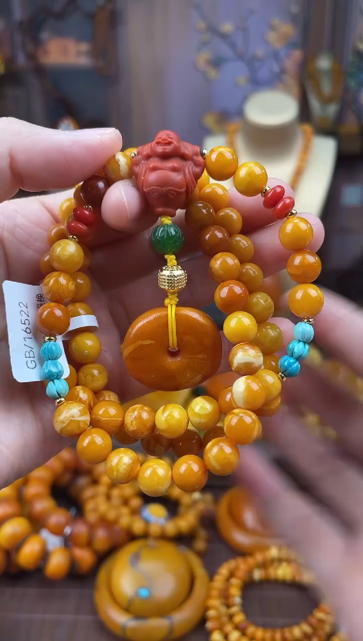 裸石琥珀未镶嵌多样性发货1，假一赔4