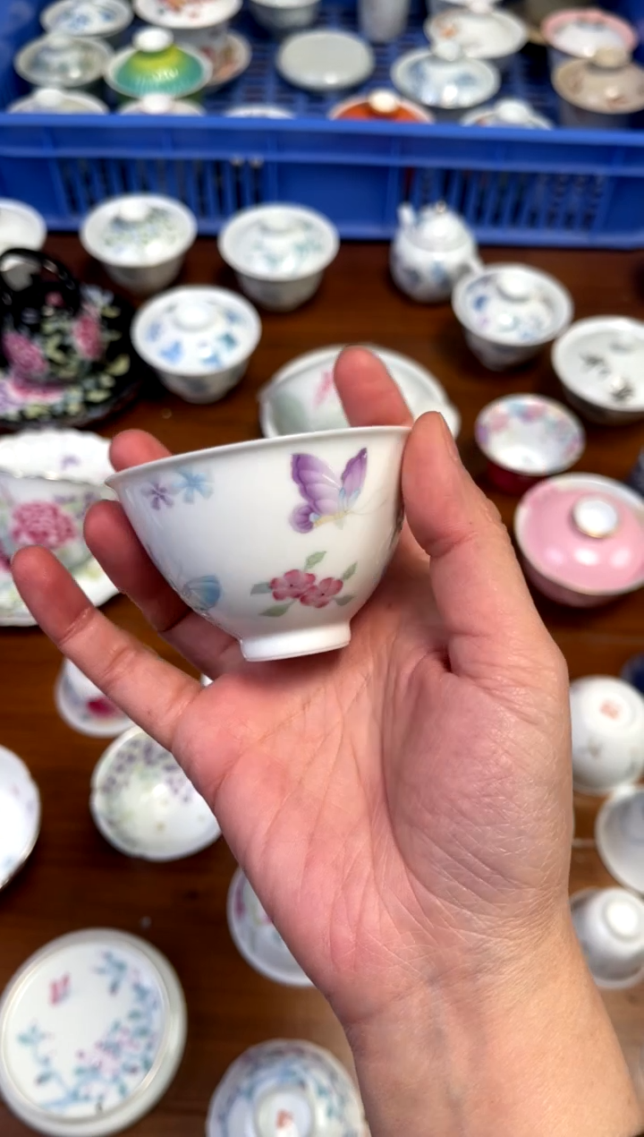 景德镇纯手绘陶瓷茶具