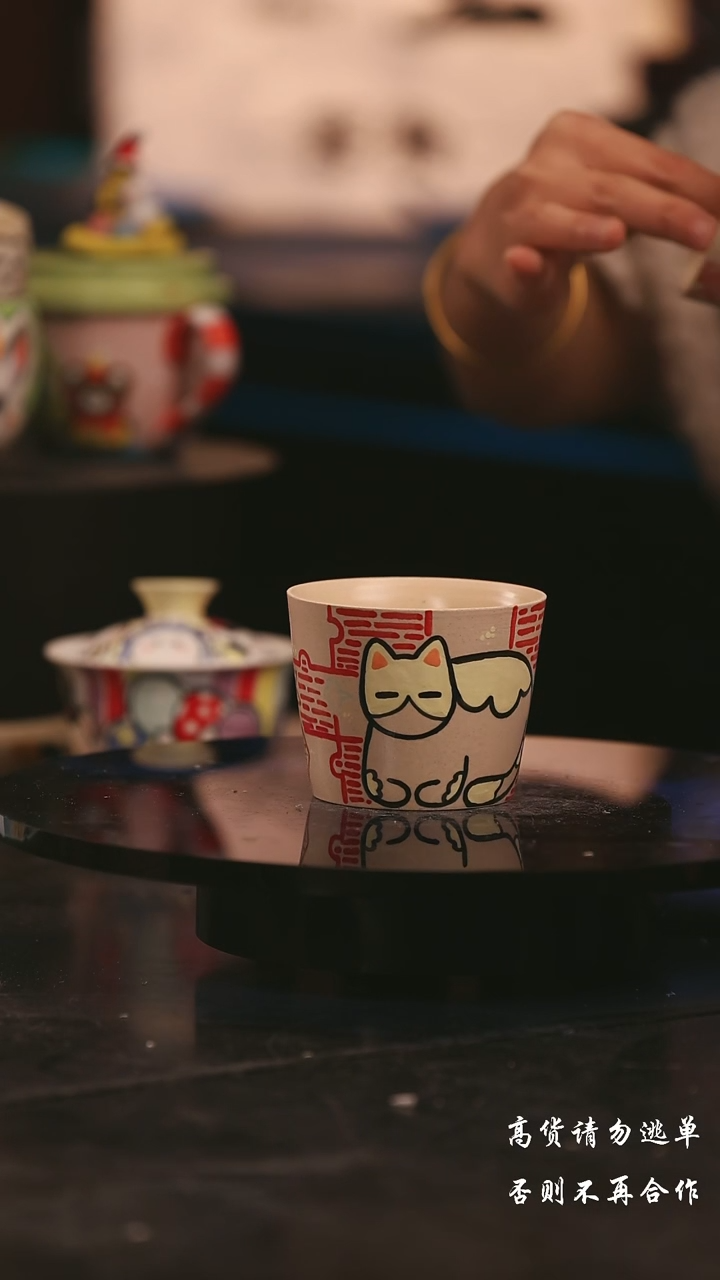 陶瓷景德镇可爱设计师款陶瓷 