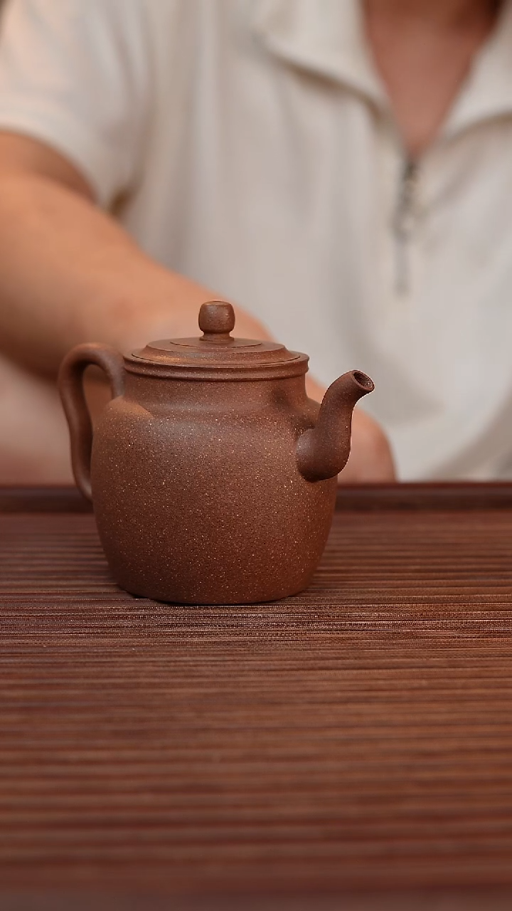 茶壶紫泥明式三湾紫泥
