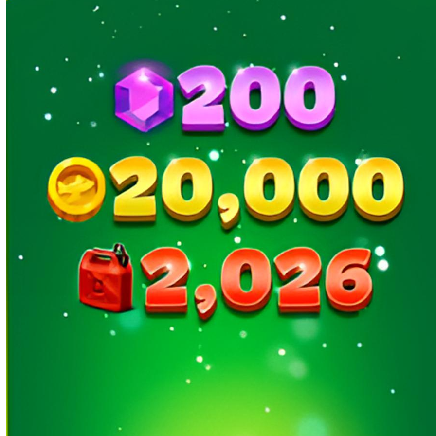 【官方充值不倒扣】飞机大厨元旦礼包（20000金币+200宝石+2026燃油）