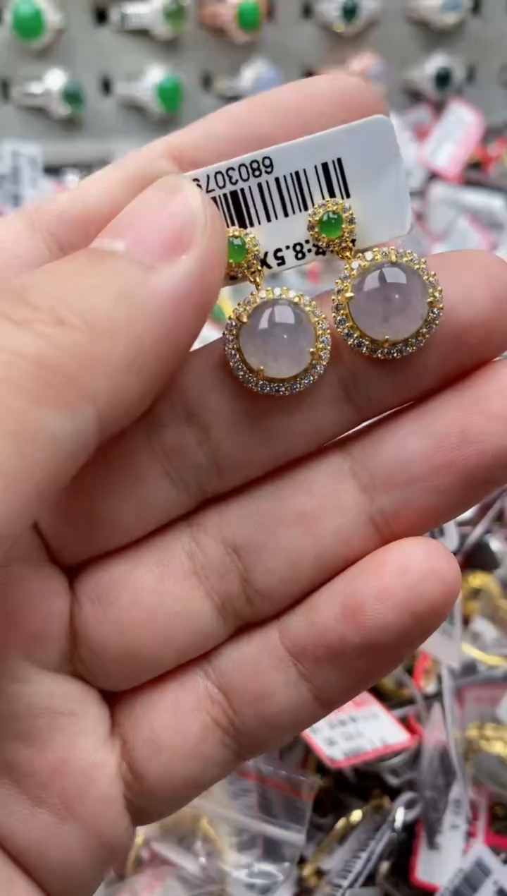 【闪购商品】翡翠戒指银S925镶嵌222222---7