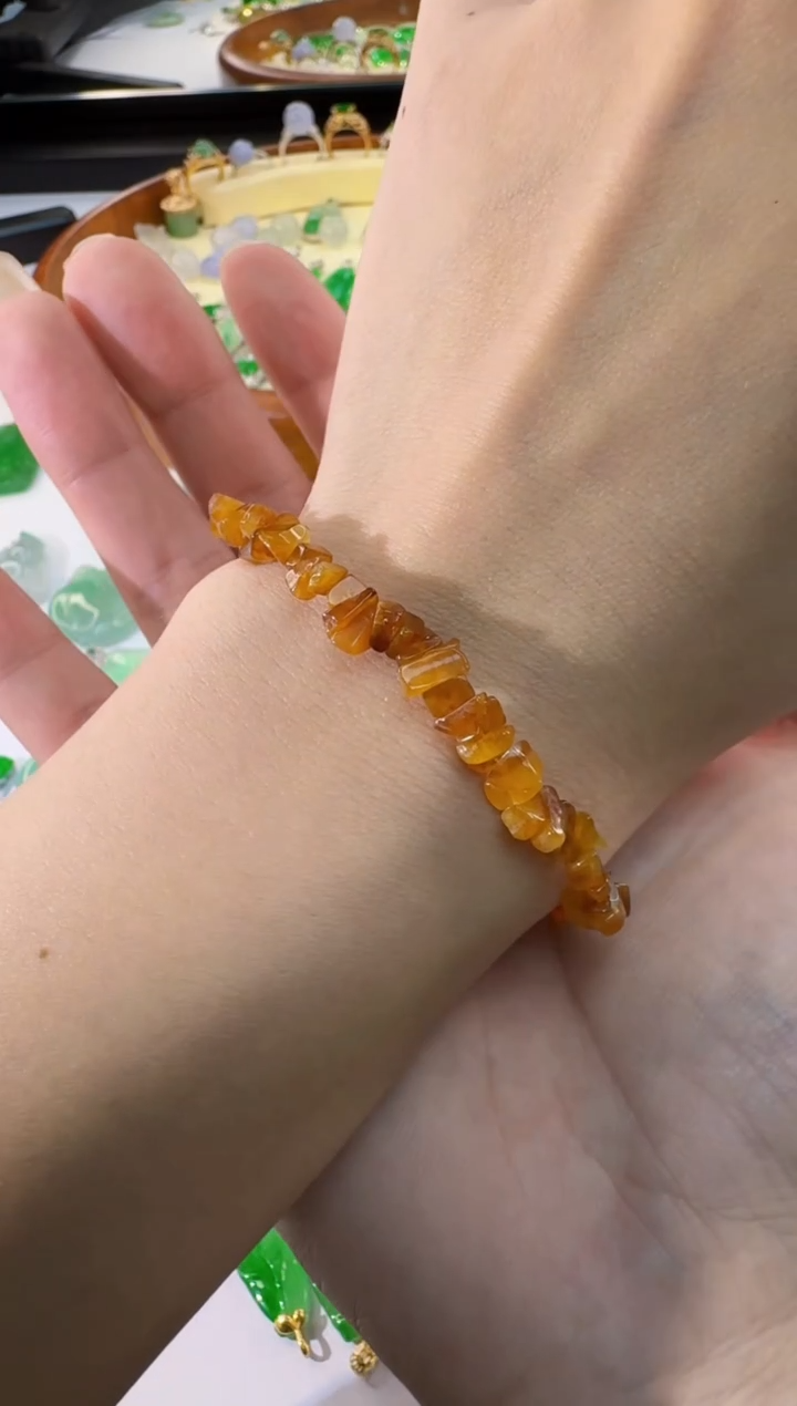 未镶嵌手链翡翠天然缅甸A货