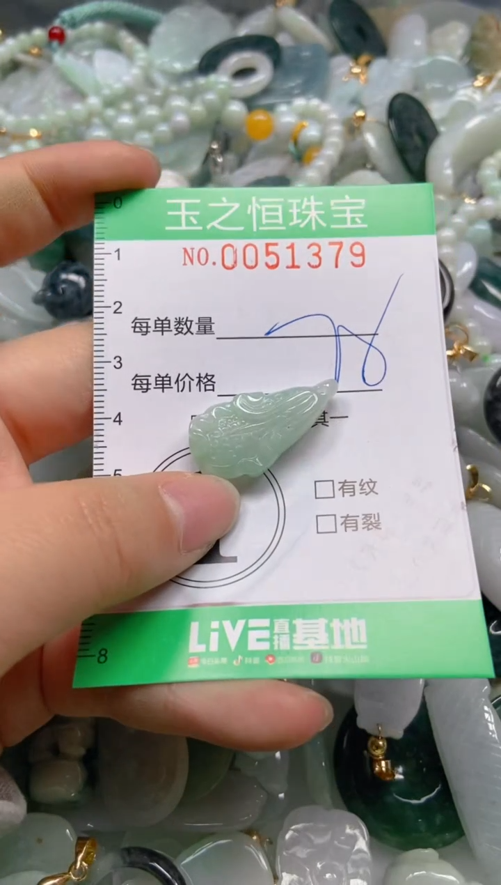 【闪购商品】翡翠颈饰未镶嵌闪购0051379