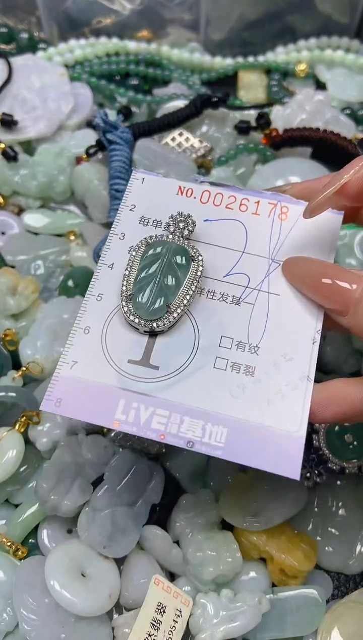 【闪购商品】翡翠颈饰未镶嵌闪购0026178
