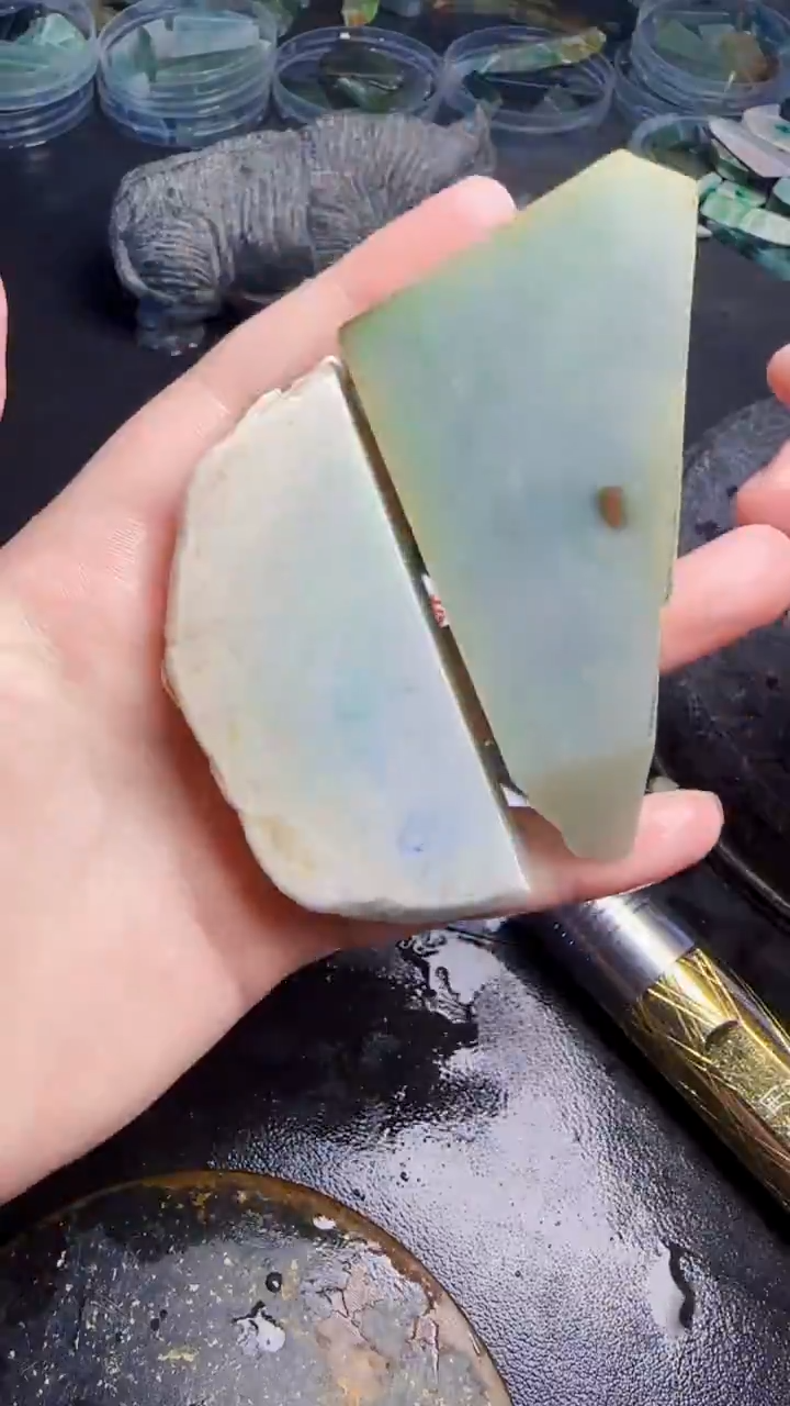 未镶嵌挂件翡翠天然翡翠038