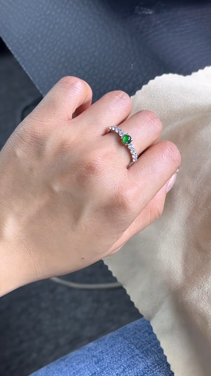 【闪购商品】翡翠戒指未镶嵌女款