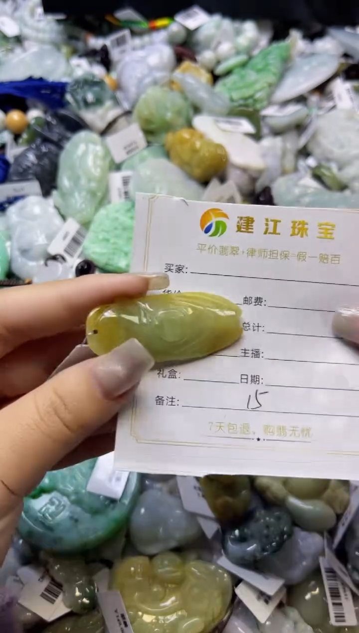 【闪购商品】翡翠颈饰未镶嵌00000015