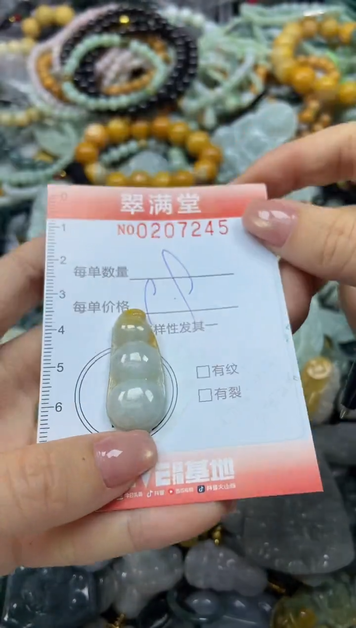 颈饰未镶嵌翡翠闪购0207245