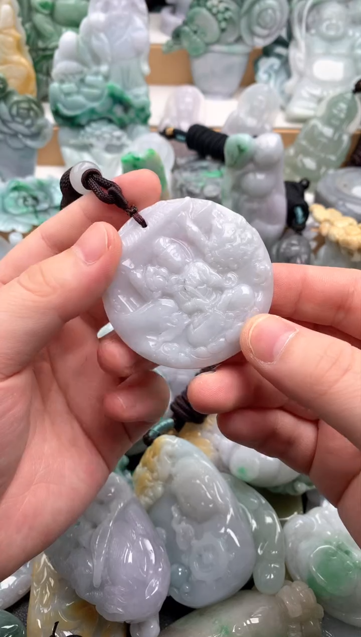 吊坠(不含链)未镶嵌翡翠1