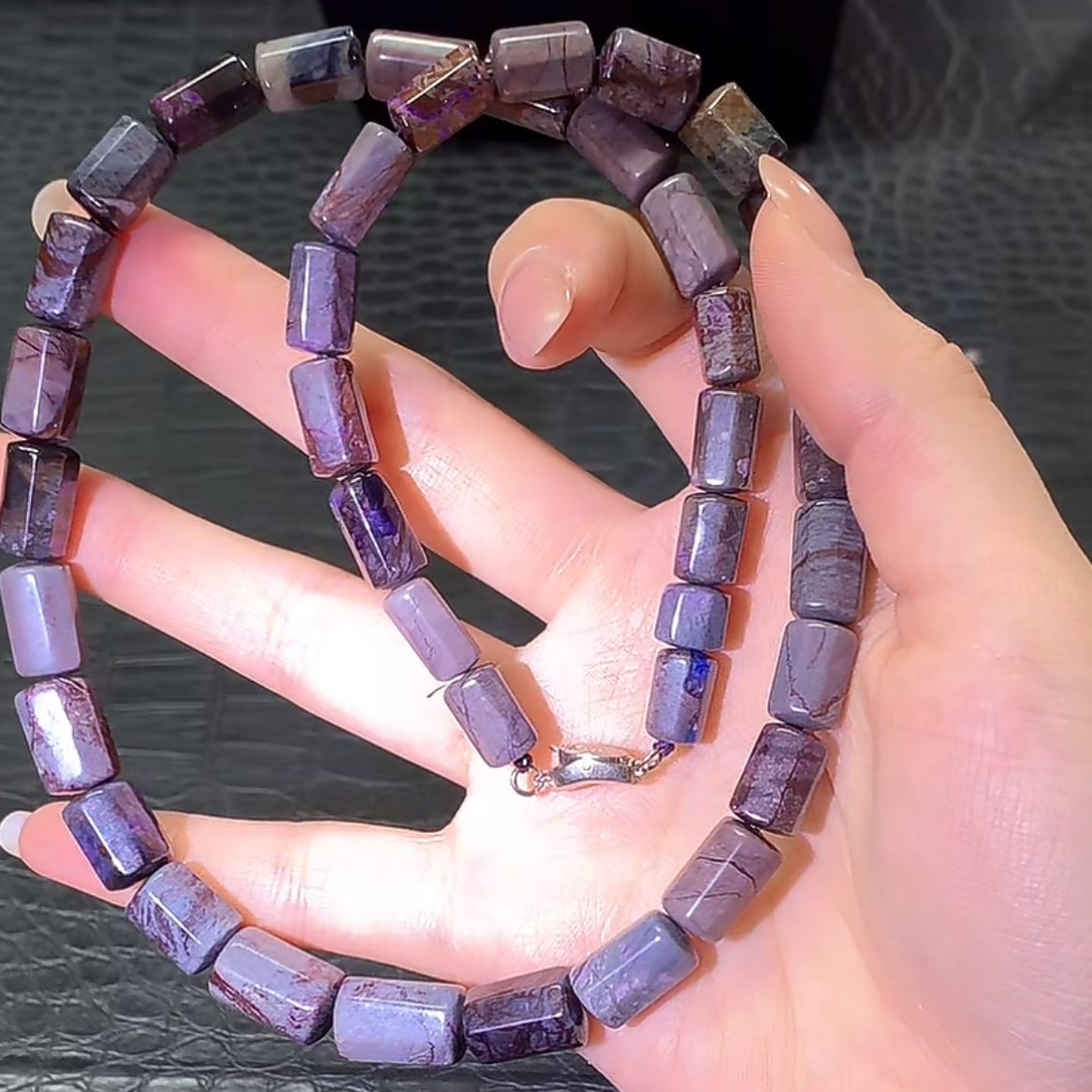 老四精选 舒八棱柱项链 多样性发货