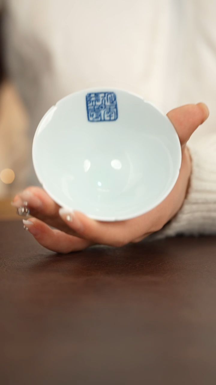 【闪购商品】景德镇九段斗笠杯