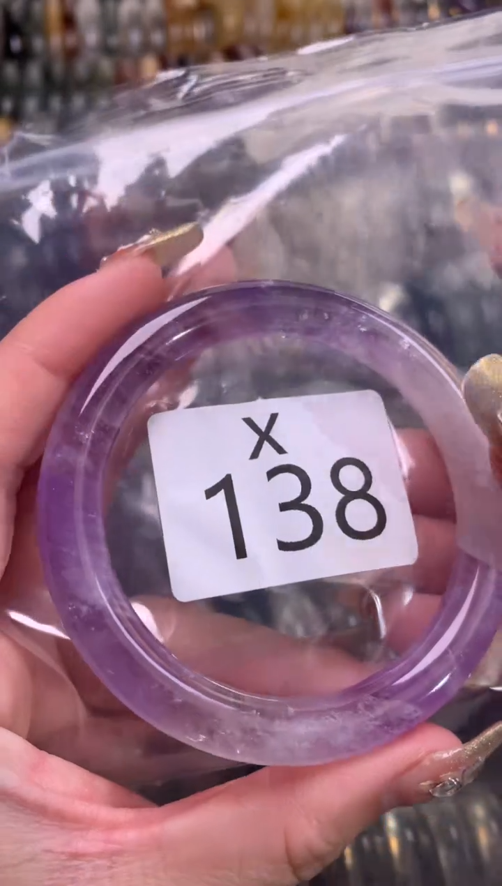【闪购商品】水晶水晶手镯未镶嵌138-56