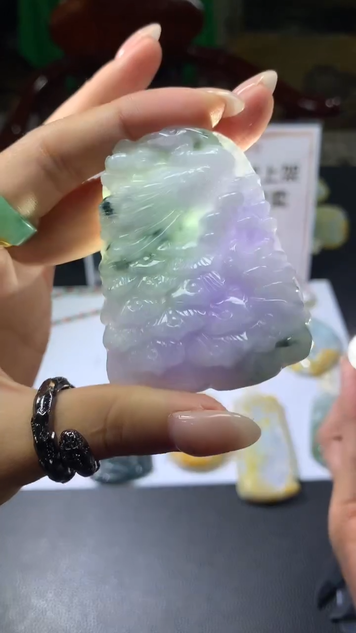 【闪购商品】定制翡翠未镶嵌不退不换CMH1件-A