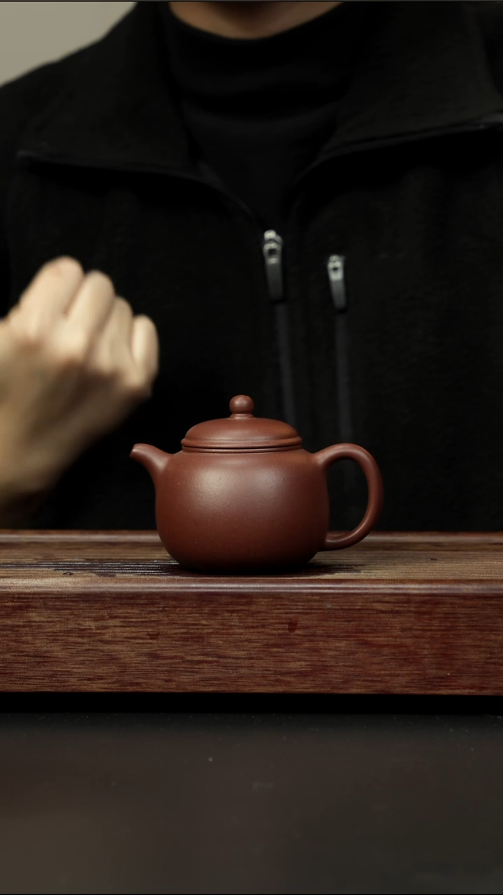 茶壶紫砂老紫泥 小匏樽 170左右