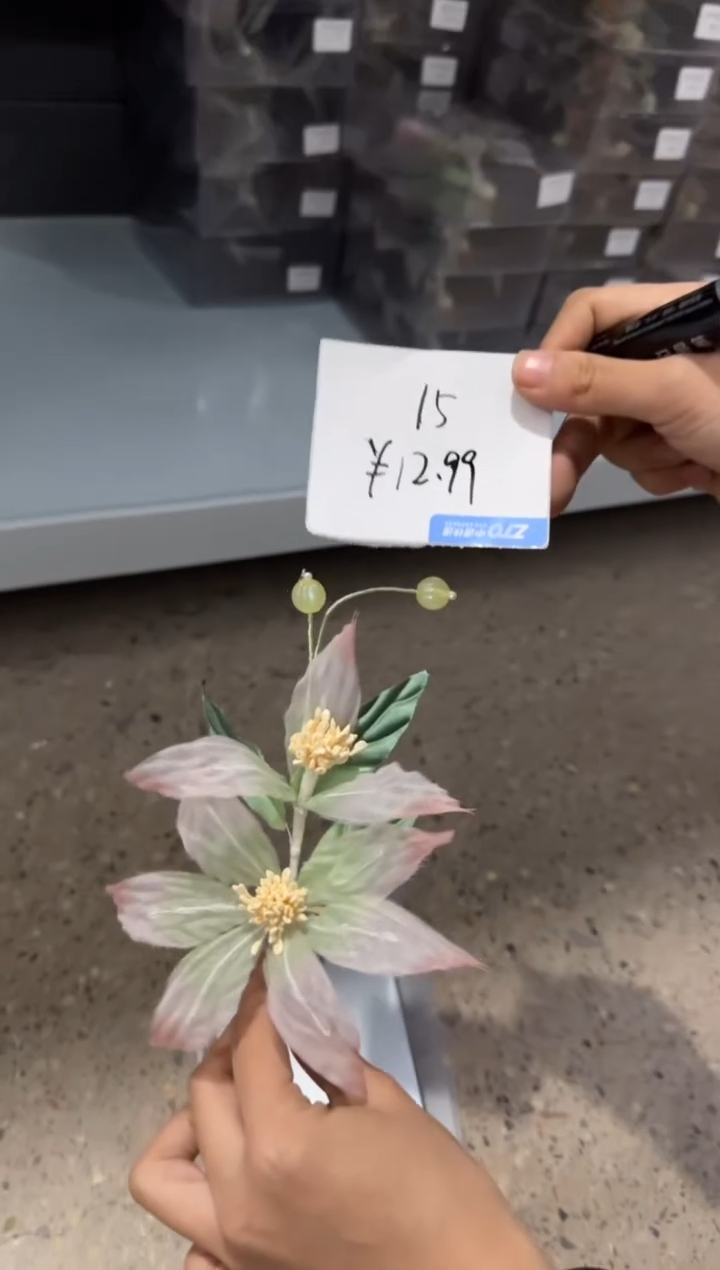 合金布艺头饰15号