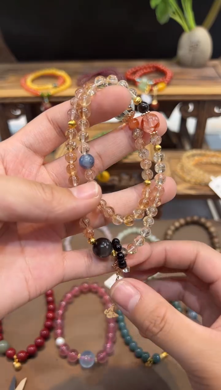 【闪购商品】水晶手绳未镶嵌@@手饰