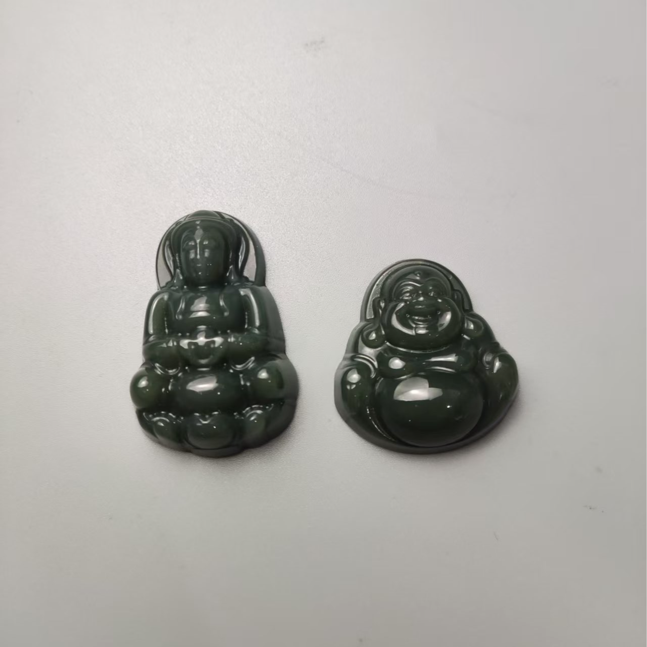 和田玉--观音佛公吊坠0000