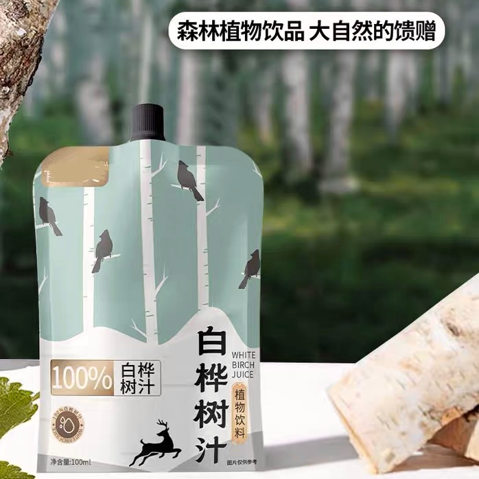白桦树汁植物饮料果汁饮料食品