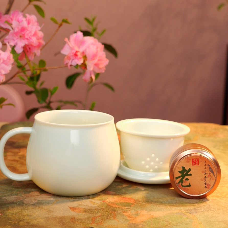 老甜汤 2009老六堡 黑茶 冰糖甜 焖泡 围炉煮茶 Y60 U