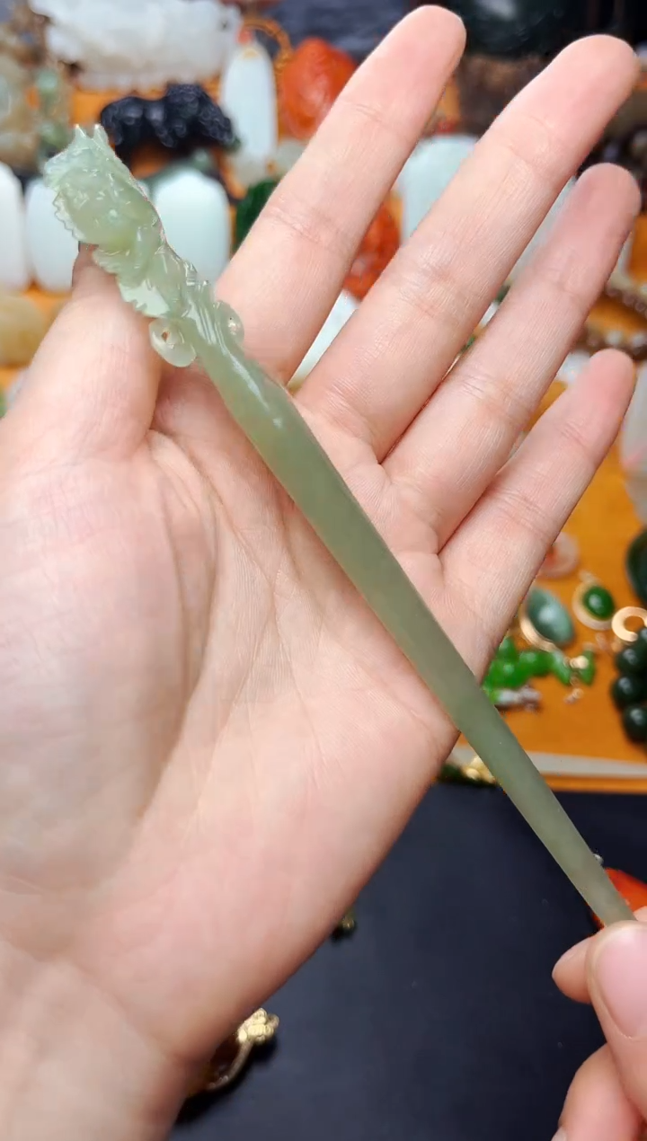 【闪购商品】和田玉发饰未镶嵌发簪