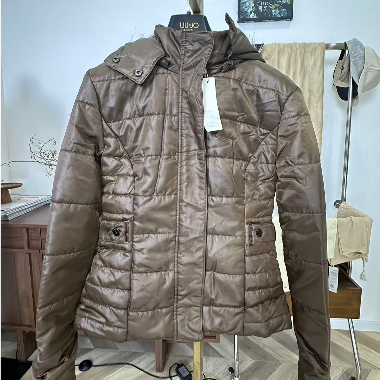 【福袋棉服】百搭女款运动休闲保暖长款连帽户外棉服