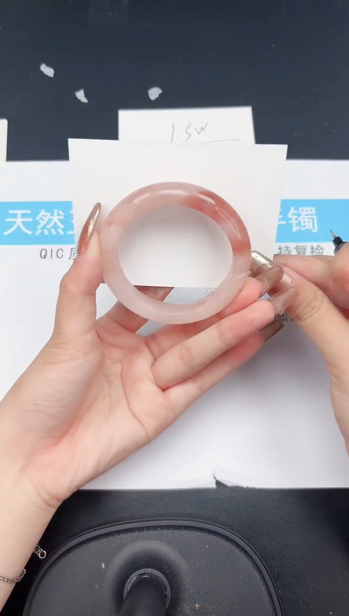 【闪购商品】石英质玉手镯未镶嵌344-55.2