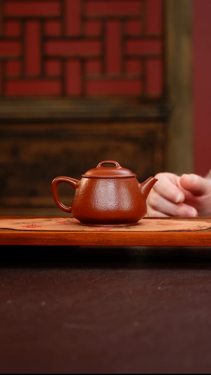 茶壶紫砂瓢饮 朱泥大红袍 150cc 