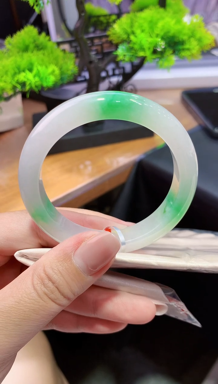 未镶嵌手镯翡翠K68天然缅甸A货翡翠54.6