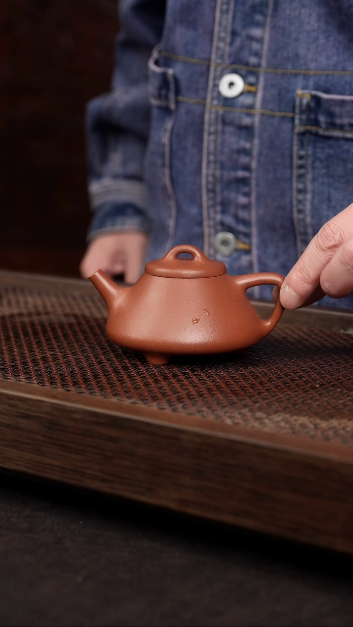 【闪购商品】紫砂茶壶红降坡子冶 小
