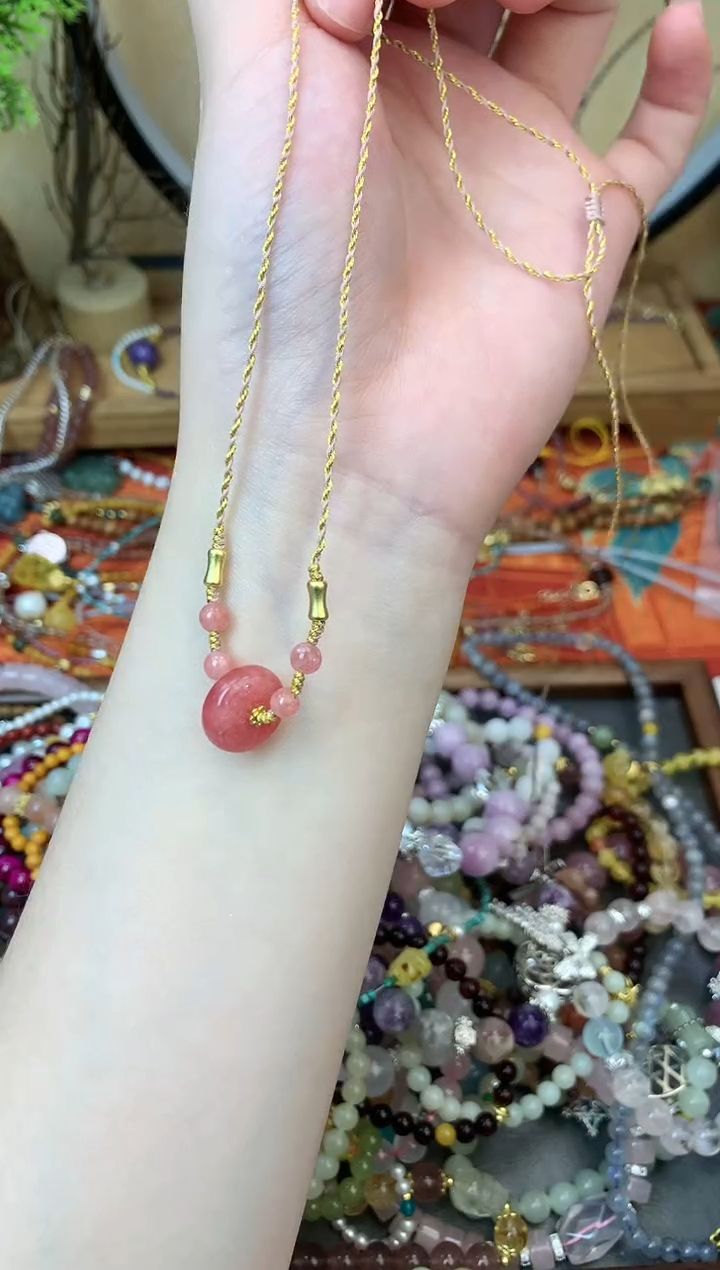 【闪购商品】菱锰矿项链未镶嵌200