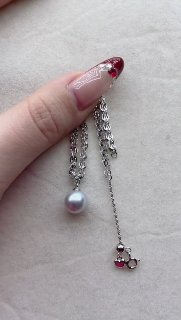 【闪购商品】海水珍珠手链银S925镶嵌A42