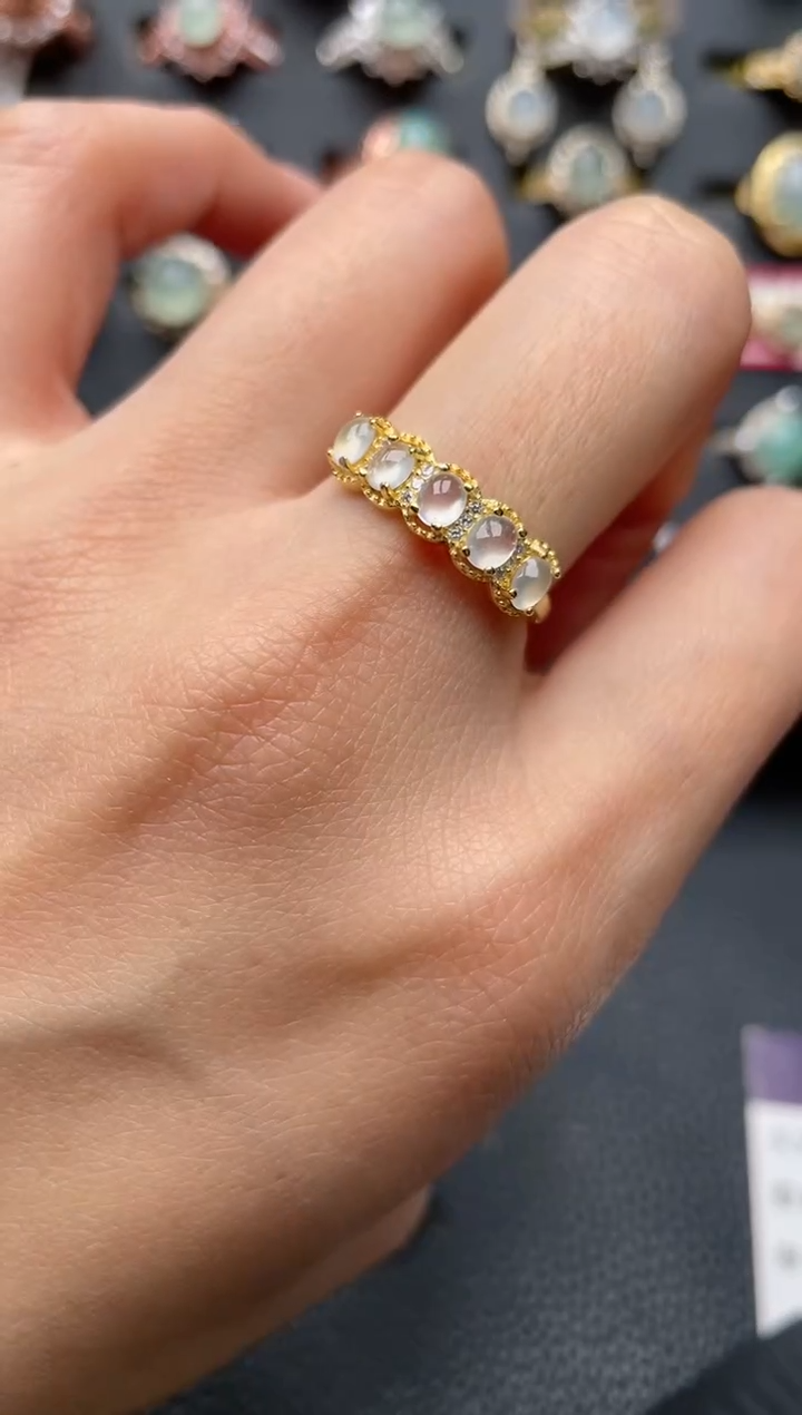 【闪购商品】翡翠戒指银S925镶嵌2222222222  30