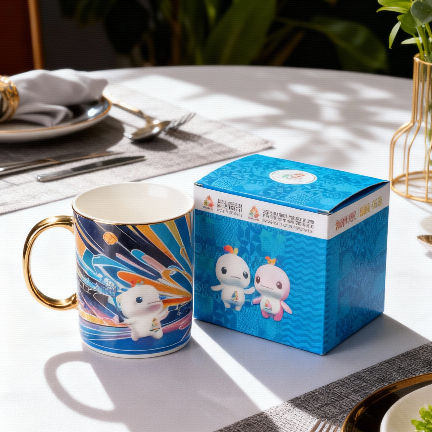 (店内现货直发)全运会炫彩全运马克杯