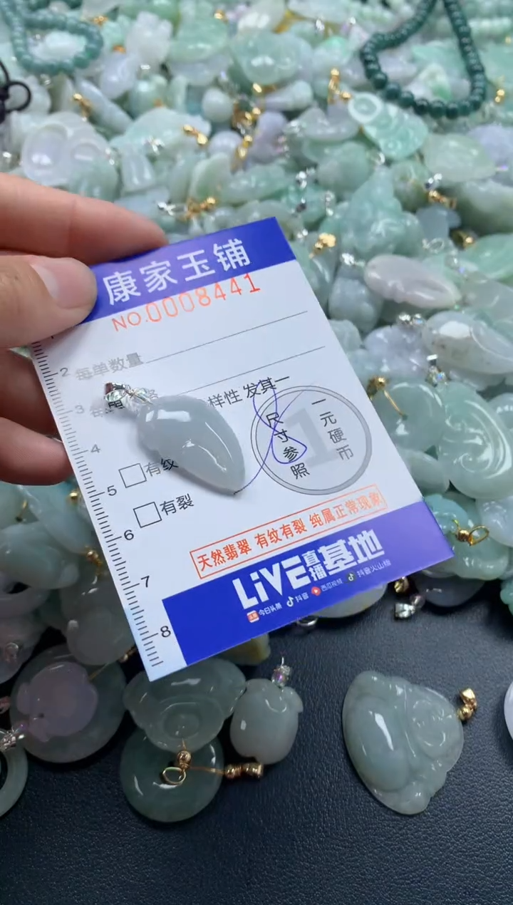 颈饰未镶嵌翡翠8441