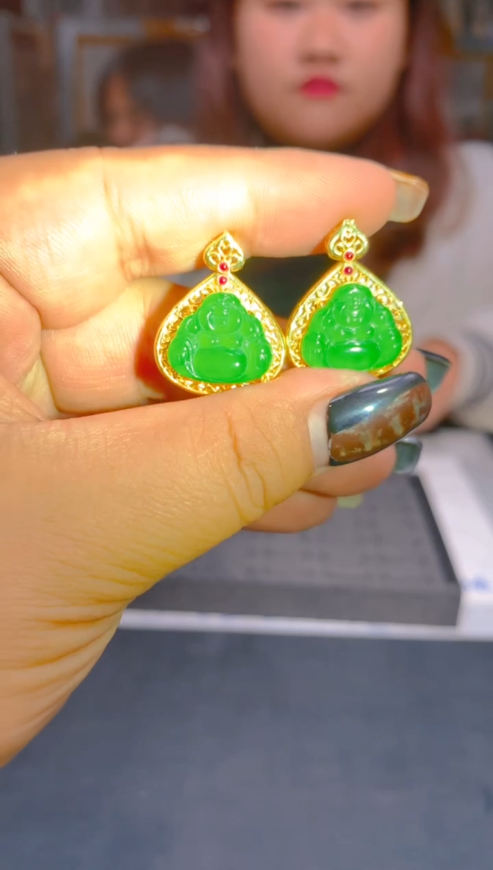 【闪购商品】定制翡翠18K金镶嵌39定制翡翠-多样性发货（发其一）