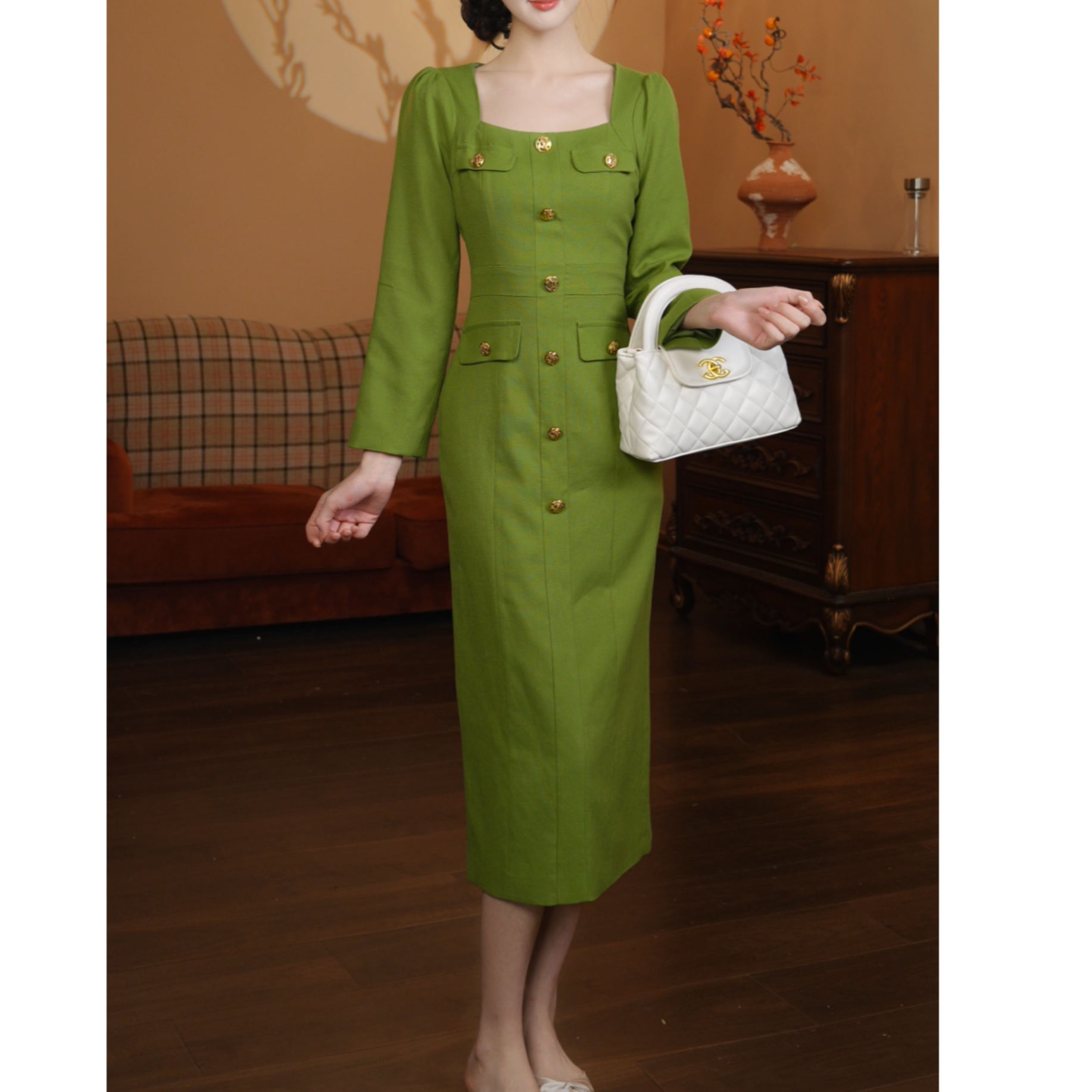 【温迪定制】-2009连衣裙X1575