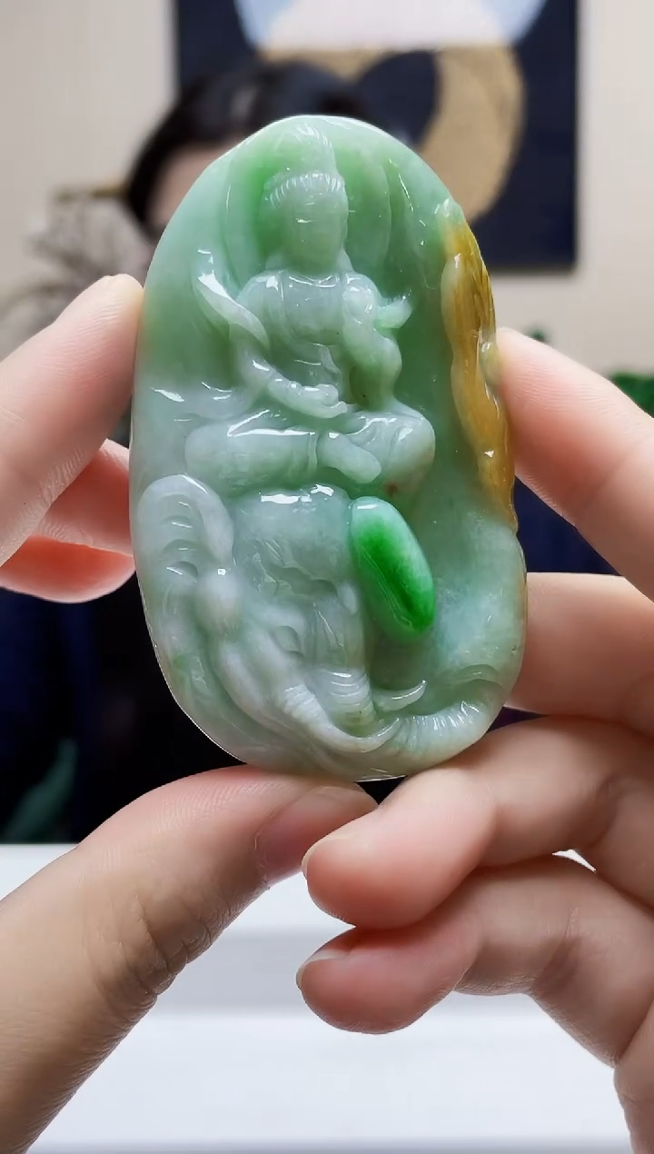 未镶嵌定制翡翠吊坠96