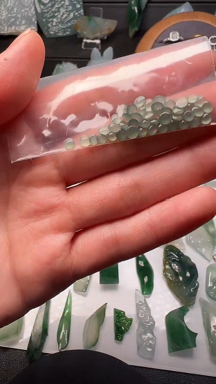 套链未镶嵌翡翠天然缅甸A货翡翠不包工